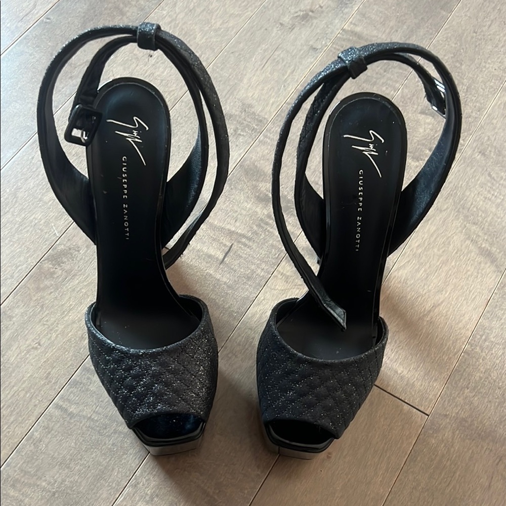 High stiletto shoes